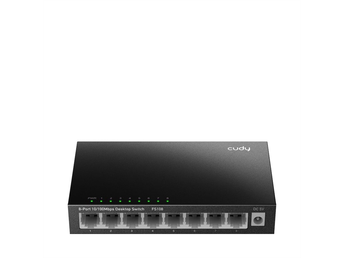 CUDY FS108 8-Port 10/100 Desktop Switch