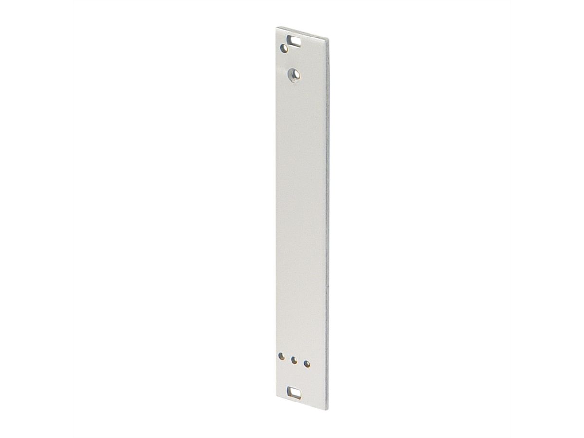 SCHROFF Insteekmodule Frontplaat, niet afgeschermd, voor statische trapeziumvormige handgreep, 3 HE, 10 HE, 2,5 mm, Al, geanodiseerd vooraan, geleidend achteraan