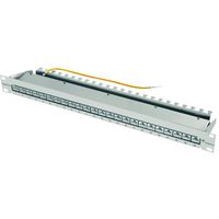 TELEGÄRTNER 19" Patch Panel 1 HU, RAL 7035