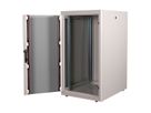 ROLINE 19-inch netwerkkast Basic 22 U, 600x800 BxD Glazen deur grijs