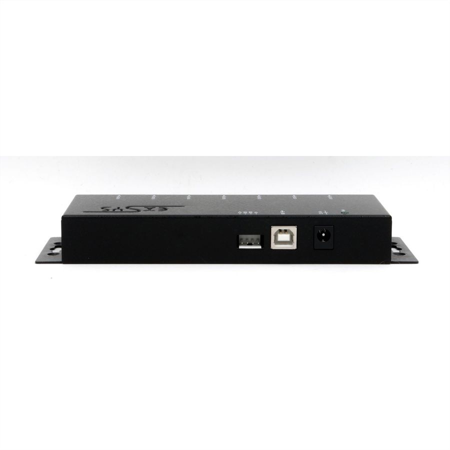 EXSYS EX-1177-2S USB 2.0 Hub mit 7 Ports 15KV ESD Überspannungs-Schutz