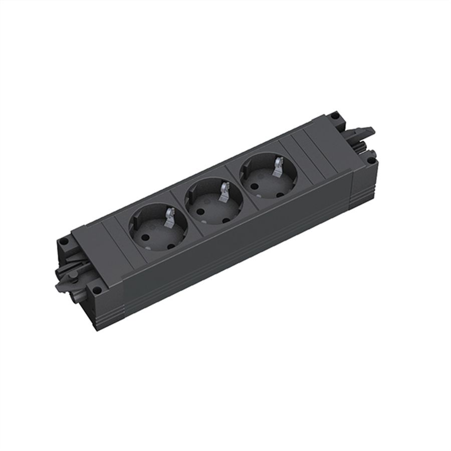 BACHMANN STEP BASE 3xCEE7/3 GST18, black