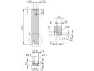 SCHROFF Plug-In Unit Kit With IEL Handle for Rear I/O, Shielded, Black, 3 U, 4 HP