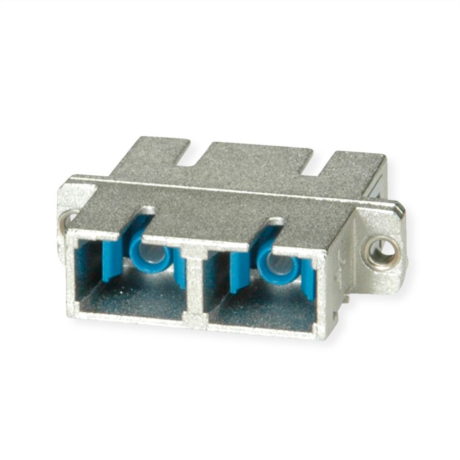 TELEGÄRTNER SC duplex koppeling, single en multimode, Keramische huls, metalen behuizing