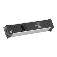 BACHMANN CONFERENCEF M 1xCH 0°, 1xUSB C/C 100W
