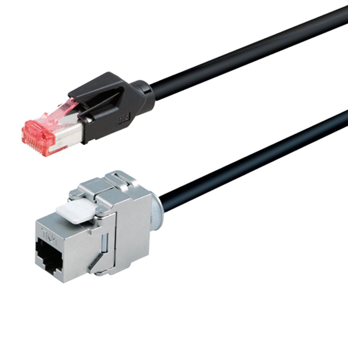 BACHMANN CAT6A RJ45 cable 5m socket, TKM Keystone