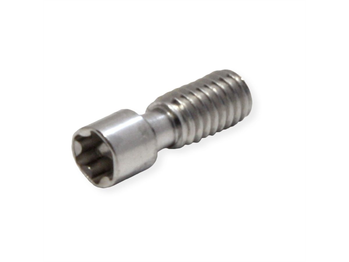 SCHROFF Grub Screw, Stainless Steel, M2.5 x 9, Torx 8