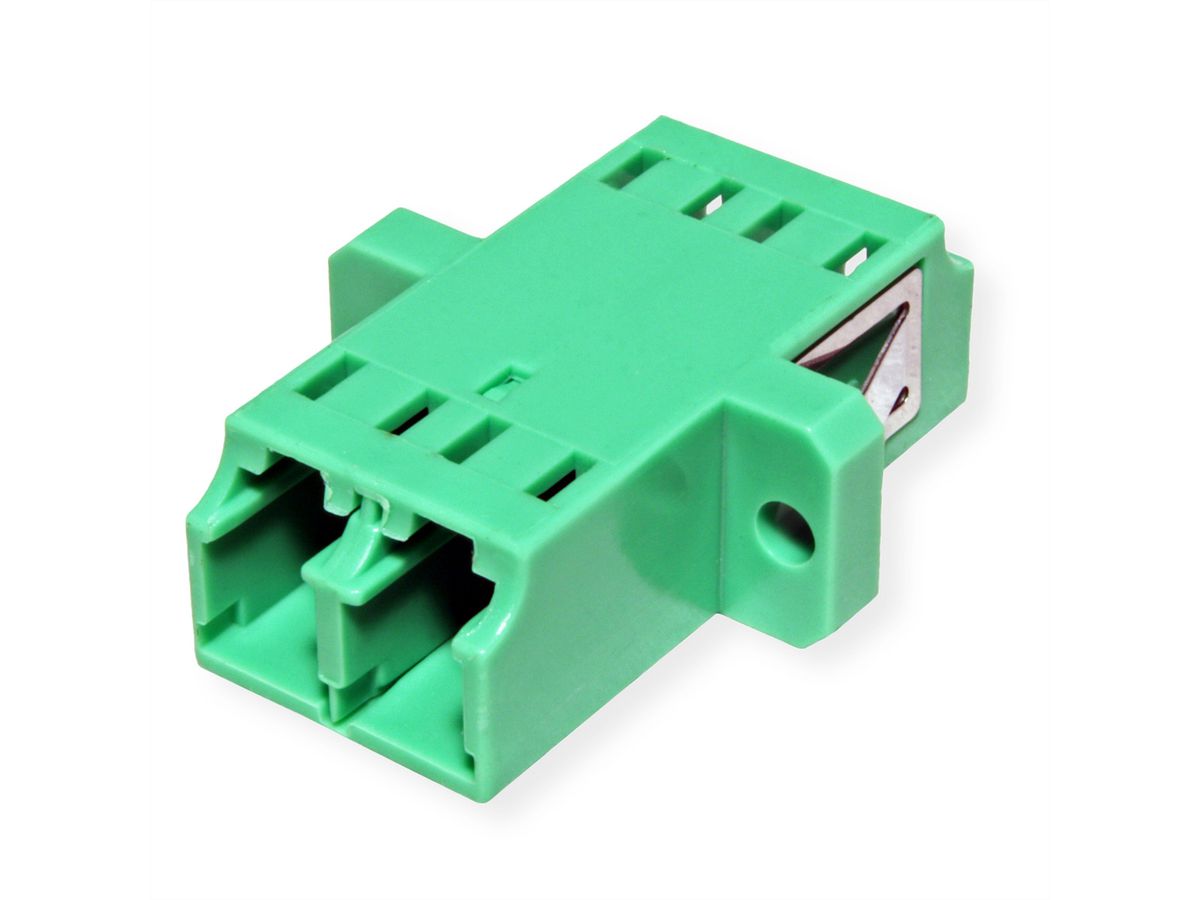 VALUE  Fibre Optic Adapter LC/LC Duplex, OS2, APC