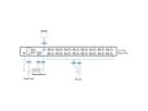 ATEN CL3716NX F 16-Port USB HDMI Single Rail WideScreen LCD KVM Console, FR-Layout
