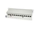 ROLINE 10"-Patchpanel 12 Poorts, Cat.6A (Class EA), afgeschermd