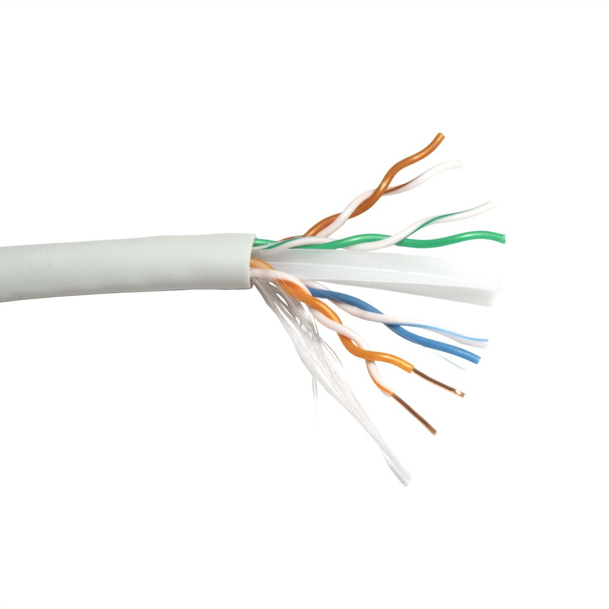 ROLINE UTP Kabel Cat.6A (Class EA), massief, 100 m