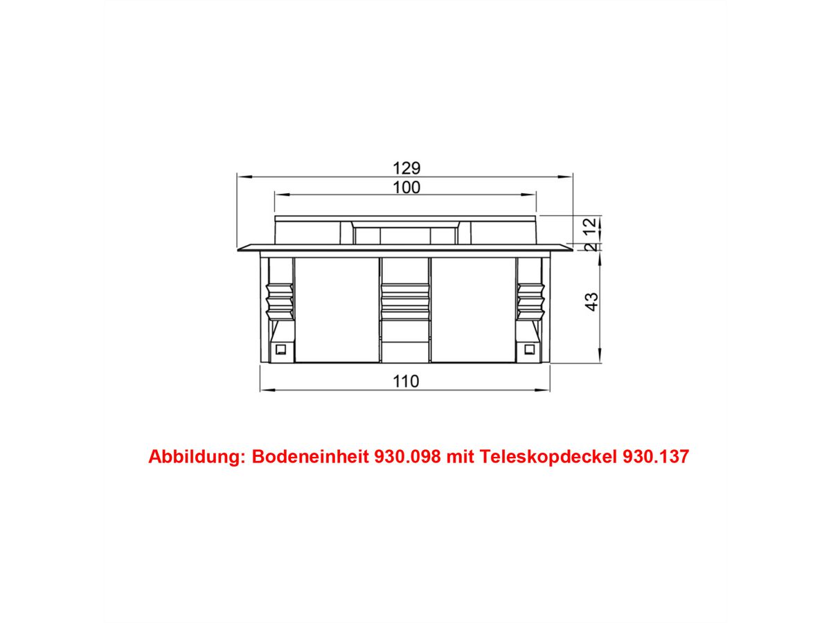 BACHMANN Easy-Outlet silver