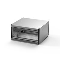 SCHROFF RatiopacPRO AIR Complete Case, Desktop, Shielded, Front Trim, 6/7 U, 84 HP, 315 mm