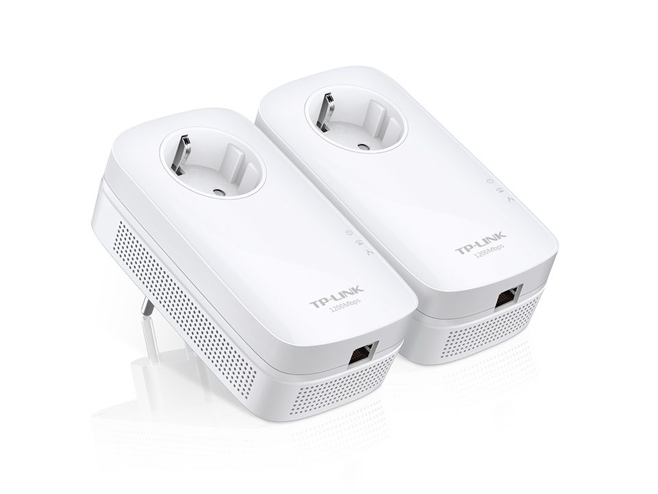TP-LINK AV1200 1200 Mbit/s Ethernet LAN Wit 2 stuk(s)