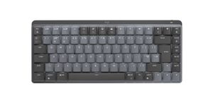Logitech MX Mini Mechanical toetsenbord Kantoor RF Draadloos QWERTY Brits Engels Grafiet, Grijs