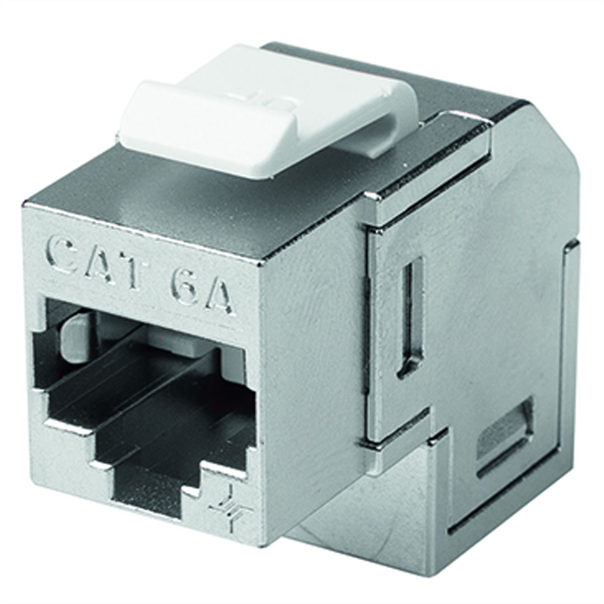 TELEGÄRTNER AMJ koppeling 90° Cat.6A, RJ45 (f-f)