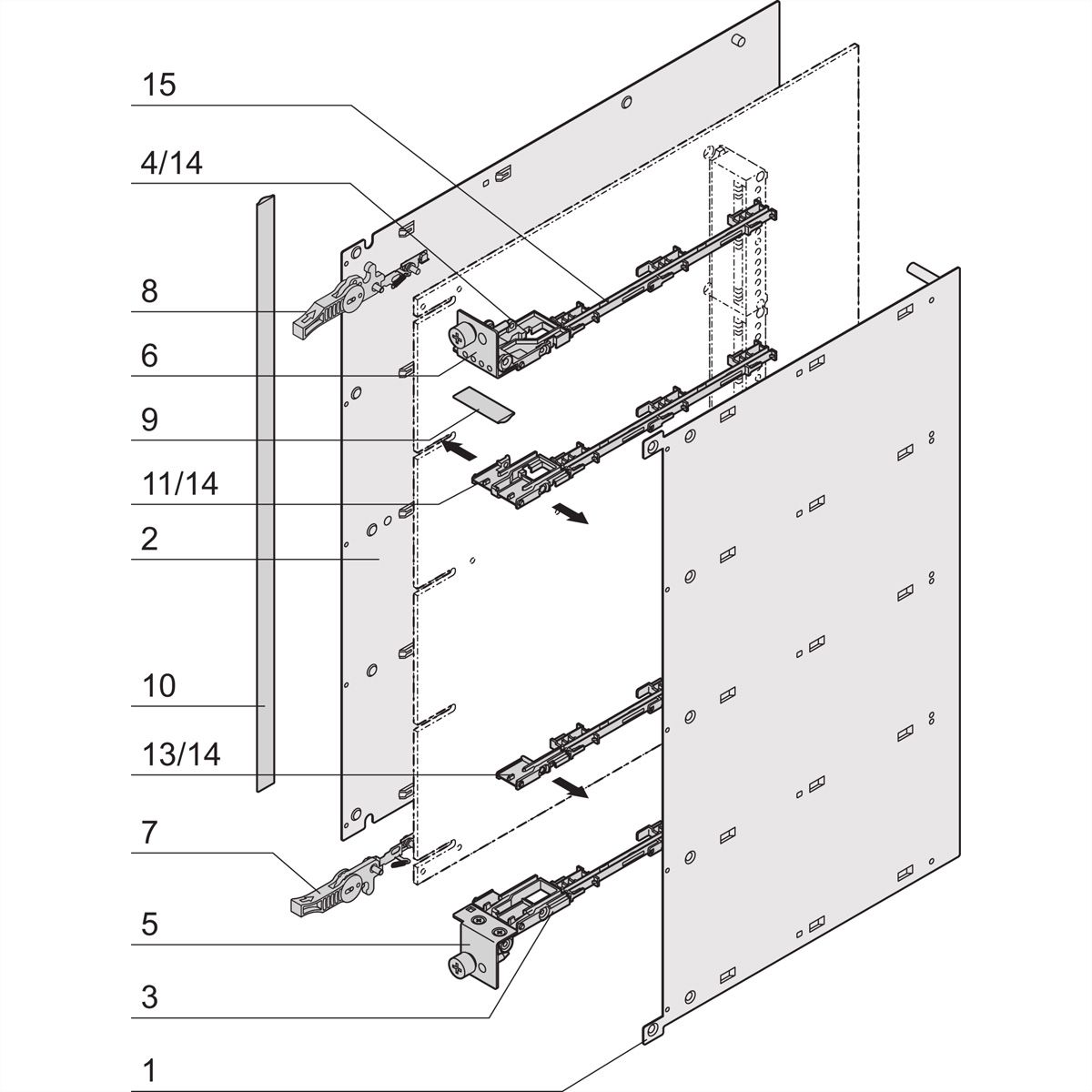 SCHROFF Carrier Mechanics for Compact and Full?Size AdvancedMC Modules