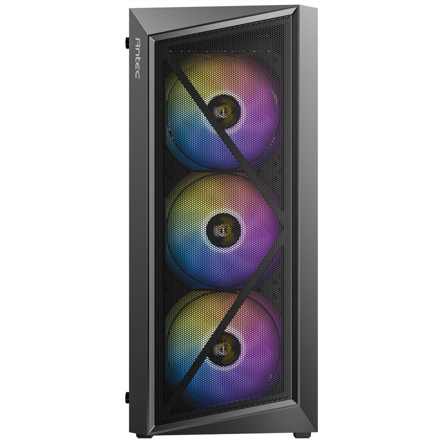 ANTEC AX67 ARGB PC Case Midi Tower Gaming ATX, black