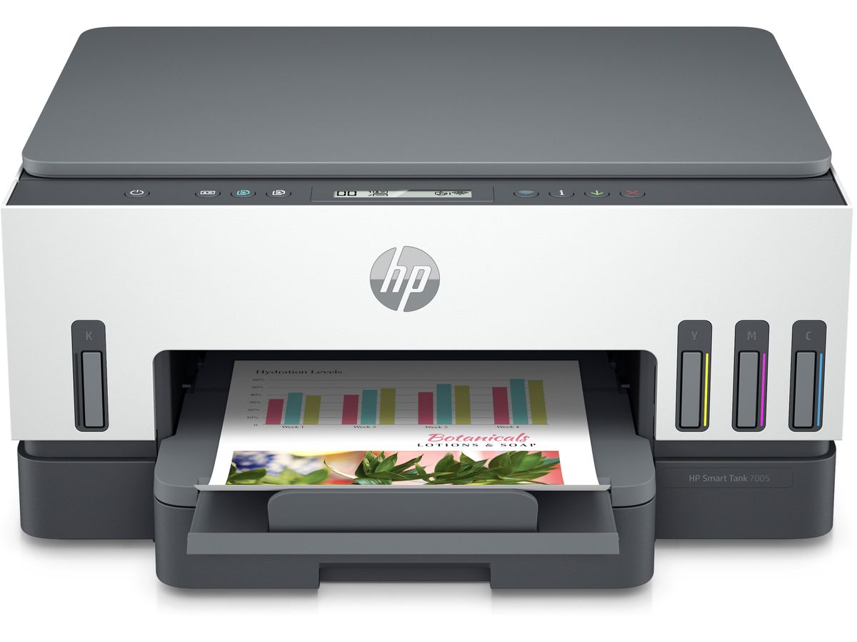 HP Smart Tank 7005 Draadloos All-in-One Kleur Printer, Dubbelzijdig printen, Kopieerapparaat, Scanner