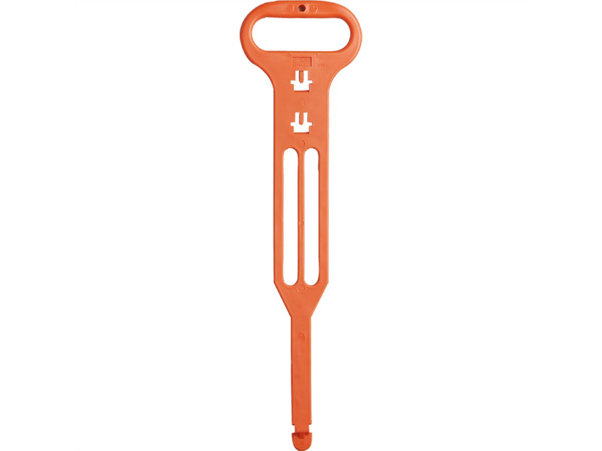 BACHMANN Cable carrying aid, PVC, orange, for cables and hoses