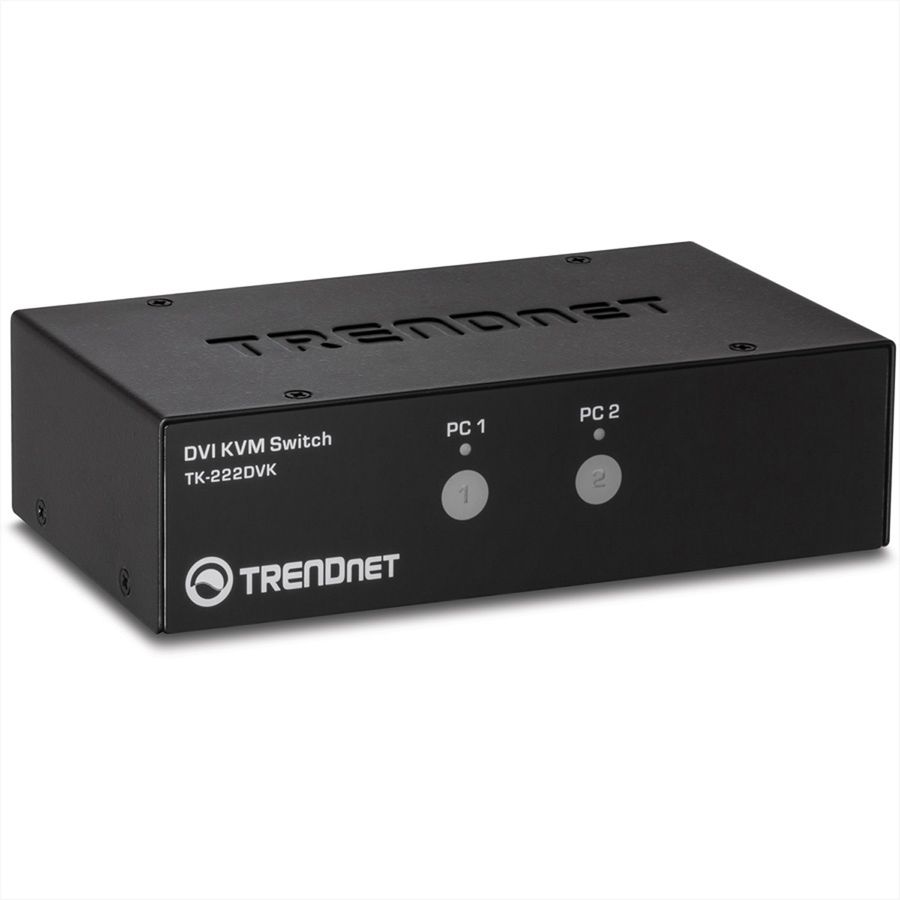 TRENDnet TK-222DVK KVM-switch 2-poorts DVI Kit
