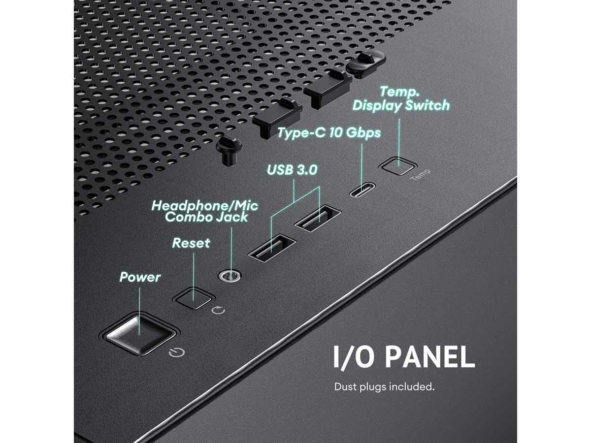 ANTEC FLUX PRO EUV PC case large / full tower ATX, black