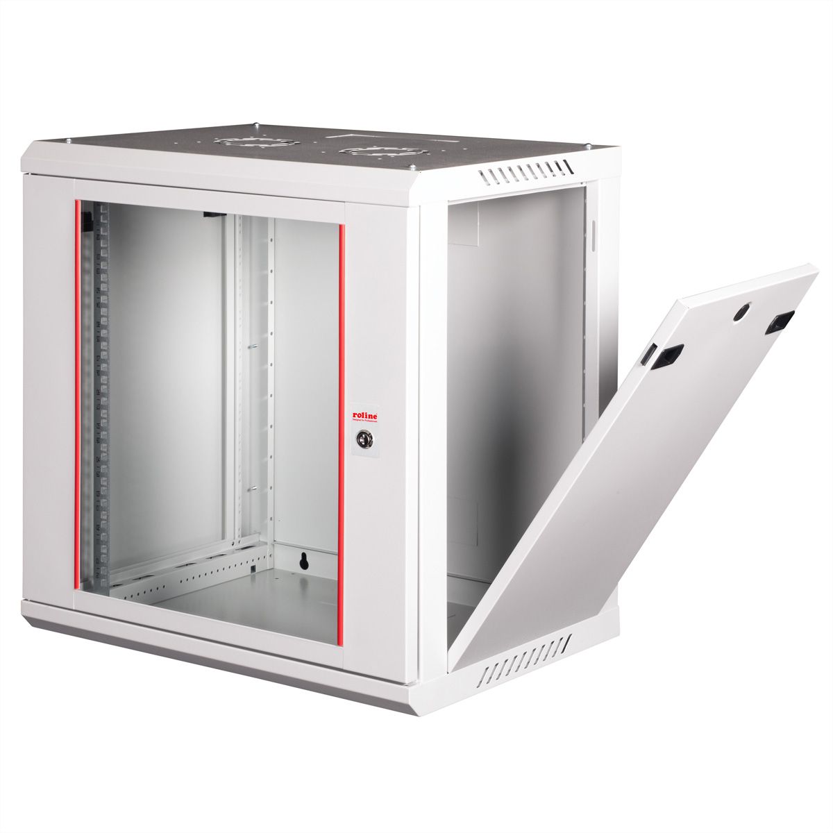 ROLINE 19" Wall Cabinet Basic Plus 12U, 600x450 BxT grey