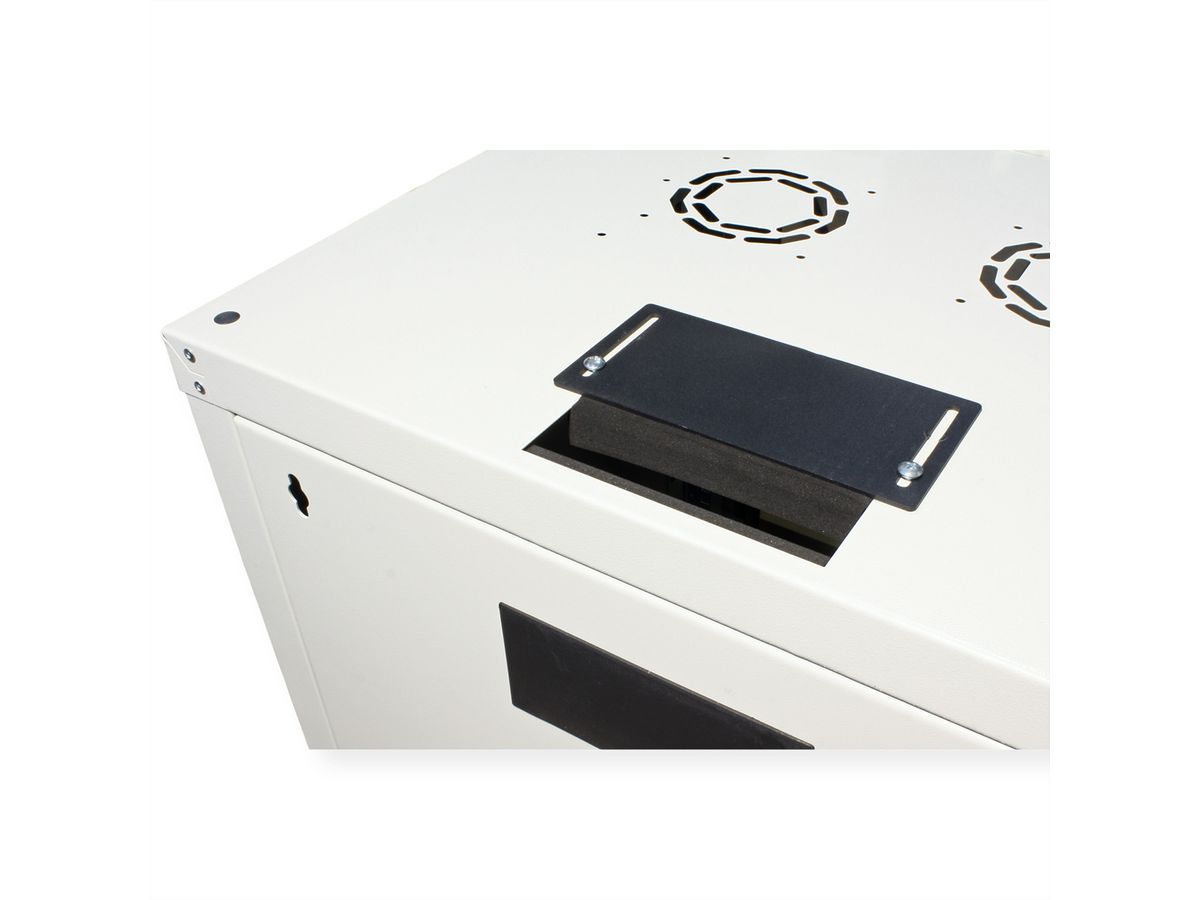 ROLINE 19-inch wandbehuizing Pro 12 U, 600x600 BxD grijs