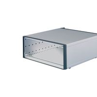 SCHROFF RatiopacPRO, Desktop Case, Retrofittable Shielding, Front Trim, 6 U, 63 HP, 315 mm