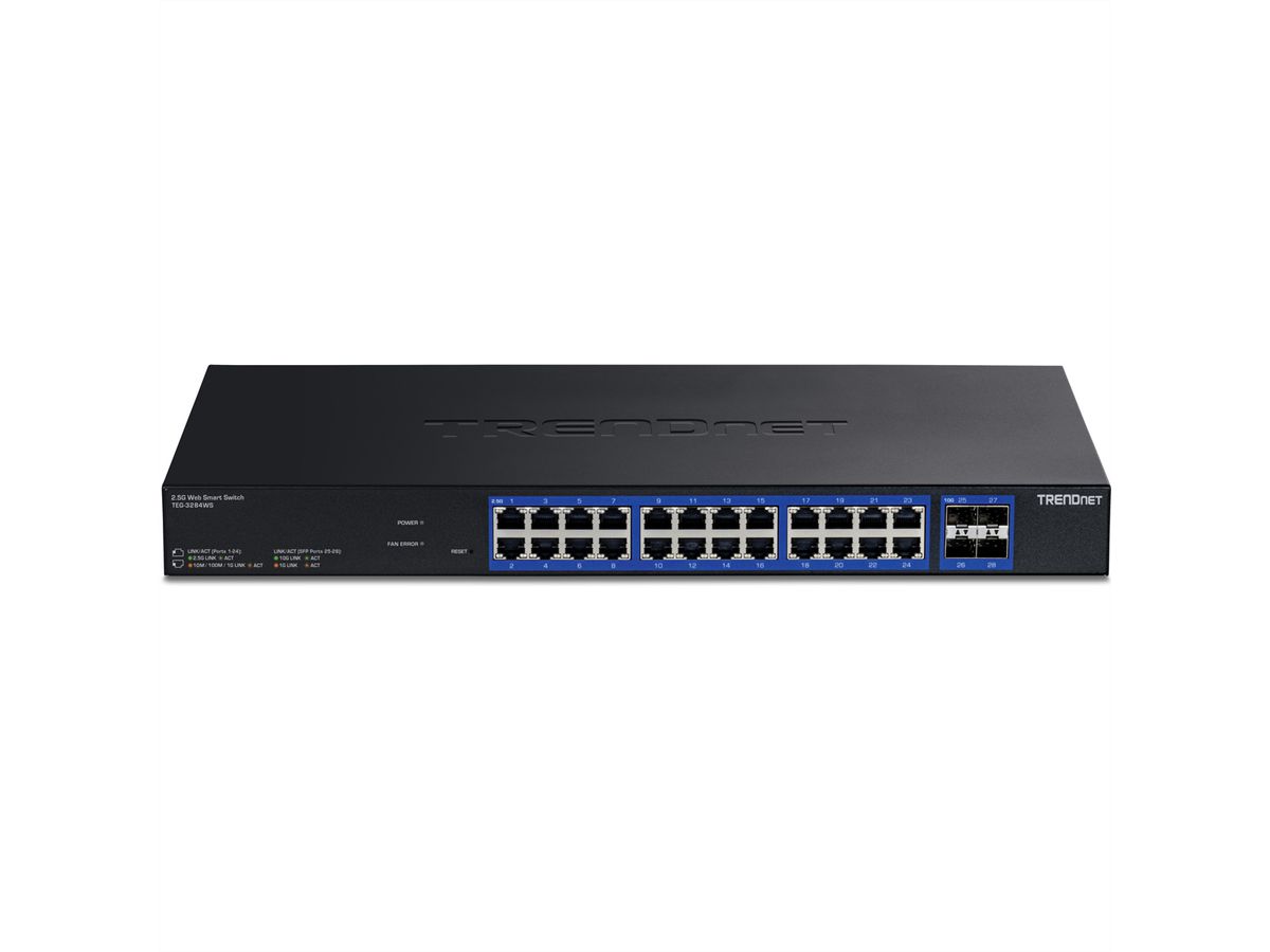 TRENDnet TEG-3284WS 28-Port Multi-Gigabit Web Smart Switch