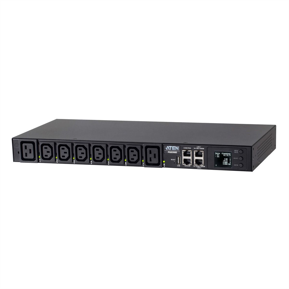 ATEN PG8308G 8P 1U mit Messung 32A eco PDU