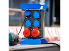 BACHMANN power distributor Stecky 400V CEE, 2x16A 5p400V 4xprotective contact