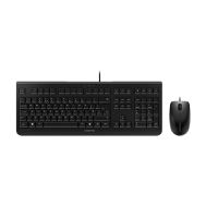 CHERRY DC 2000 toetsenbord Inclusief muis Universeel USB QWERTY Engels, Italiaans Zwart