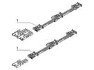 SCHROFF geleiderail voor AdvancedMC Compact en Full-Size modules