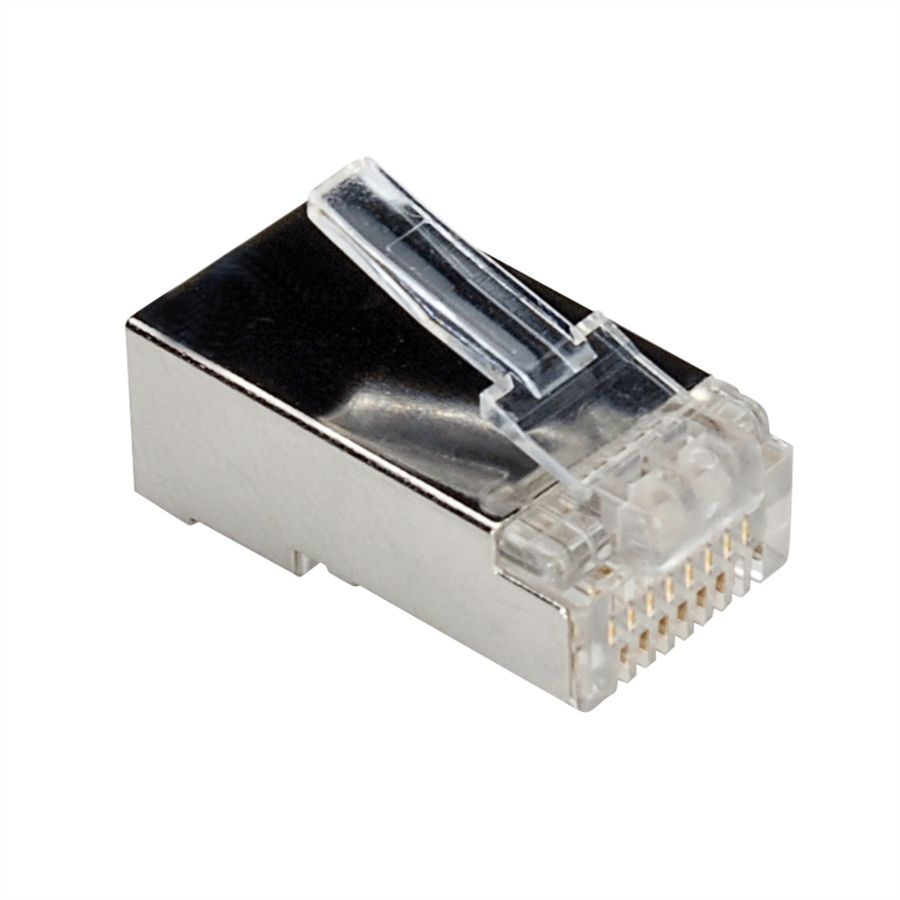 ROLINE modulaire connector, afgeschermd, Cat.5e (klasse D), 10 St.