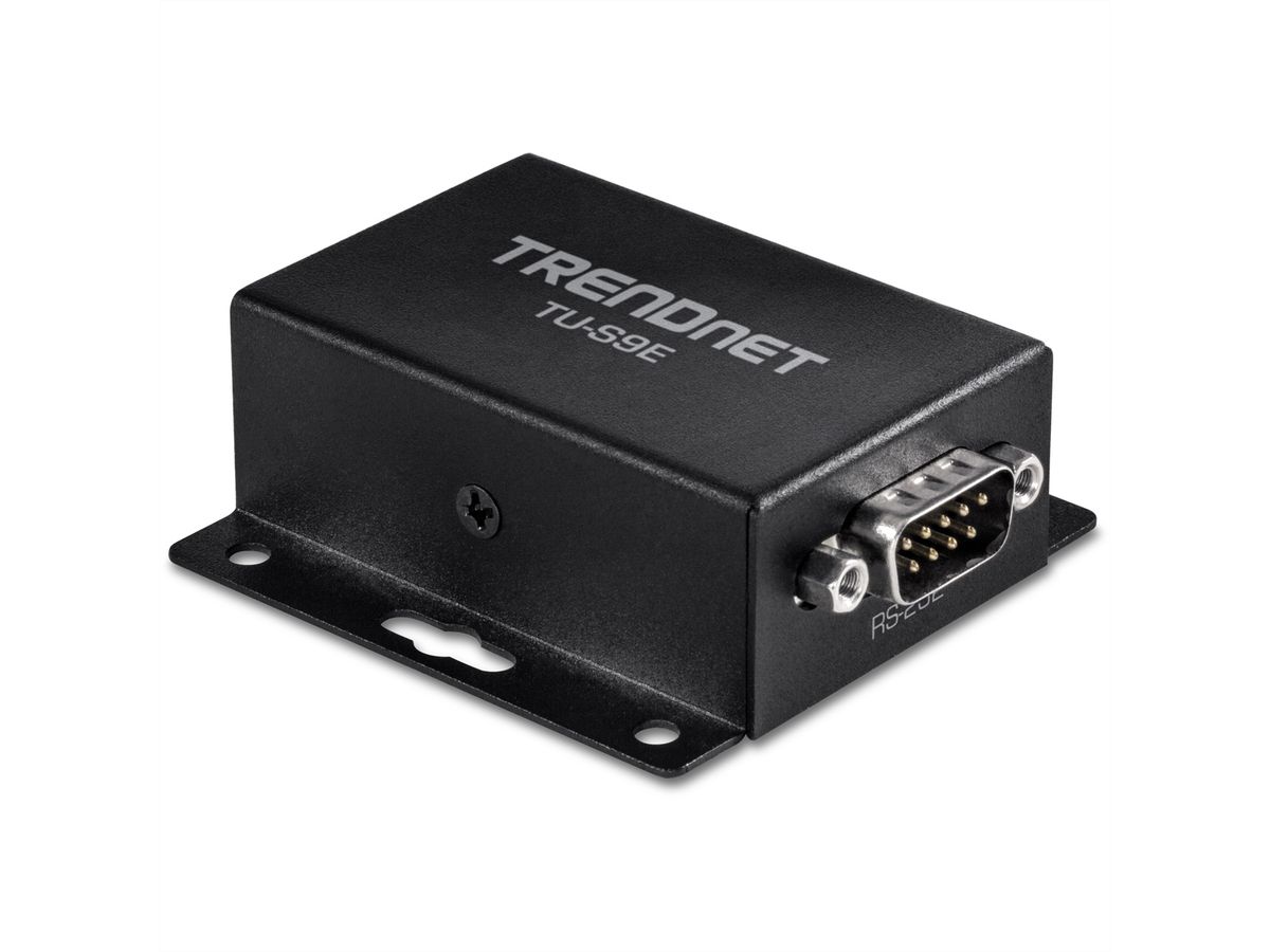 TRENDnet TU-S9E Converter , 1-poorts serieel naar IP Ethernet