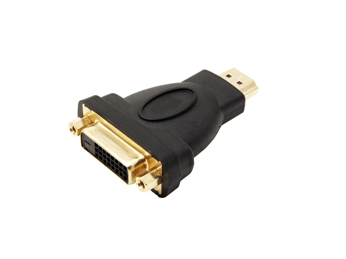 ROLINE HDMI-DVI adapter, HDMI M / DVI-D F