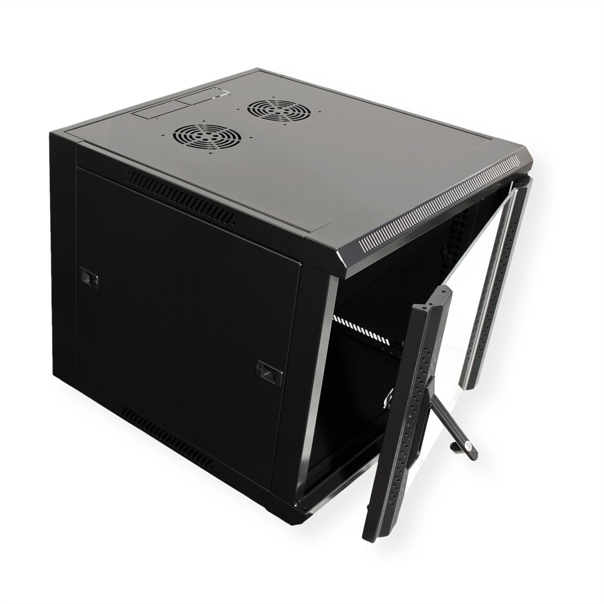 VALUE 19" Wall Mount Rack 6U, 368 x 570 x 450 (HxWxD), black