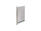 SCHROFF AdvancedTCA luchtdeflector 280 mm, met luchtklep, Al profiel, 8 HE, 6 PK