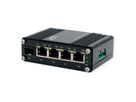 EXSYS EX-62020PoE 4-poorts industriële Ethernet-switch, PoE 1-poort 100/1000Fx SFP