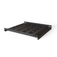 SCHROFF Varistar 19'' Legbord, stationair, 75 kg, RAL 7021, 600W 700D