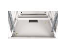 ROLINE 19-inch wandbehuizing Pro 12 U, 600x600 BxD tweedelig draaibaar grijs