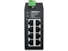 TRENDnet TI-ELC80 8-poorts Ethernet Mini Switch Industriële DIN-rail