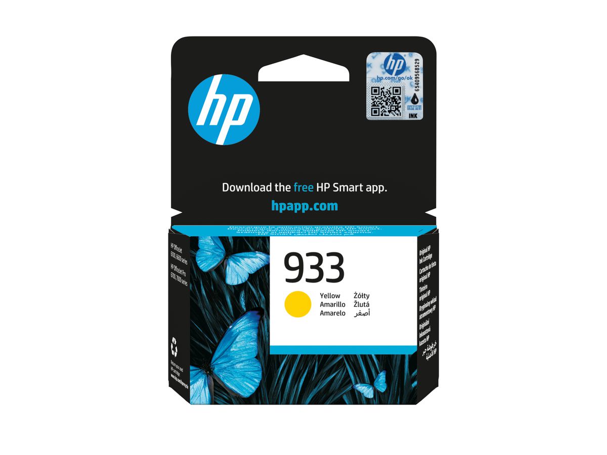 HP 933 Yellow Original Ink Cartridge