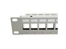 ROLINE Keystone 19'' Module frame Cat.5/Cat.6/Cat.6a, 24 Ports, STP, grey