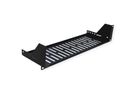VALUE 19"-Fixed Shelf, 440 x 150mm, max. 15kg, 2U, U-Shape, black