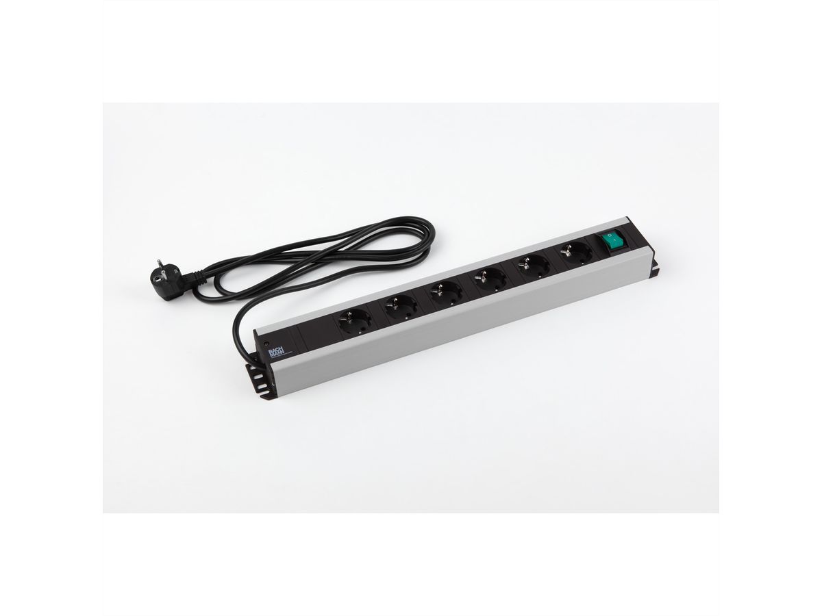 BACHMANN HANDWORKER LINE 6xprotective contact, 1xswitch