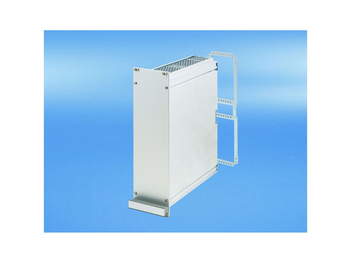 SCHROFF Frame Type Plug-In Unit PRO Kit, Unshielded, Perforated, Multiple Connectors, 6 U, 28 HP, 227 mm