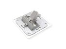METZ CONNECT E-DAT opbouw module 1 poort Cat.6A, zuiver wit