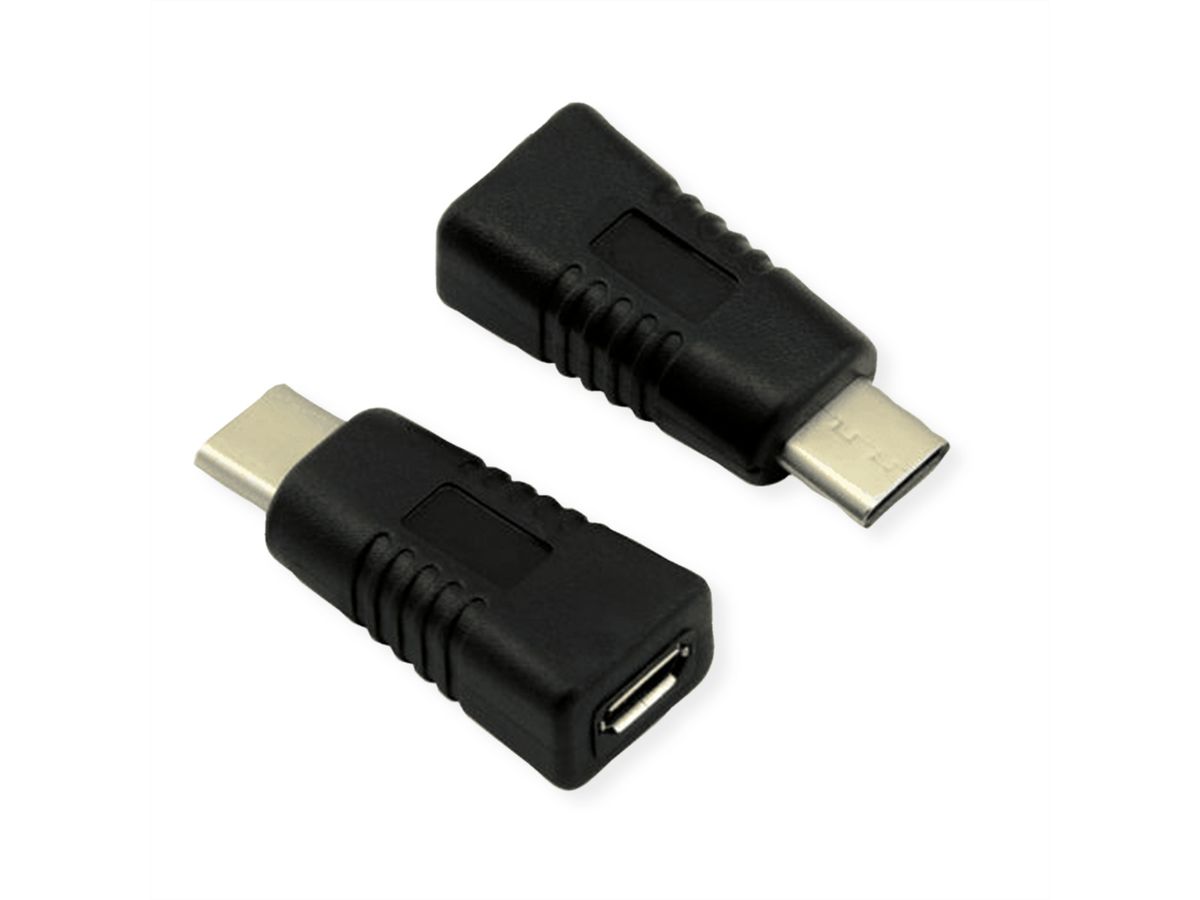 VALUE Adapter, USB 2.0, C - Micro B, M/F, OTG